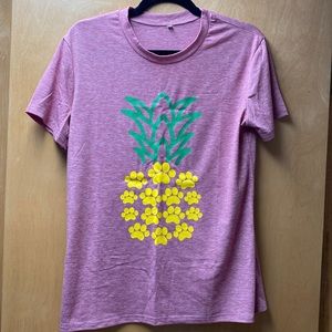 Pineapple Pawprint Tshirt